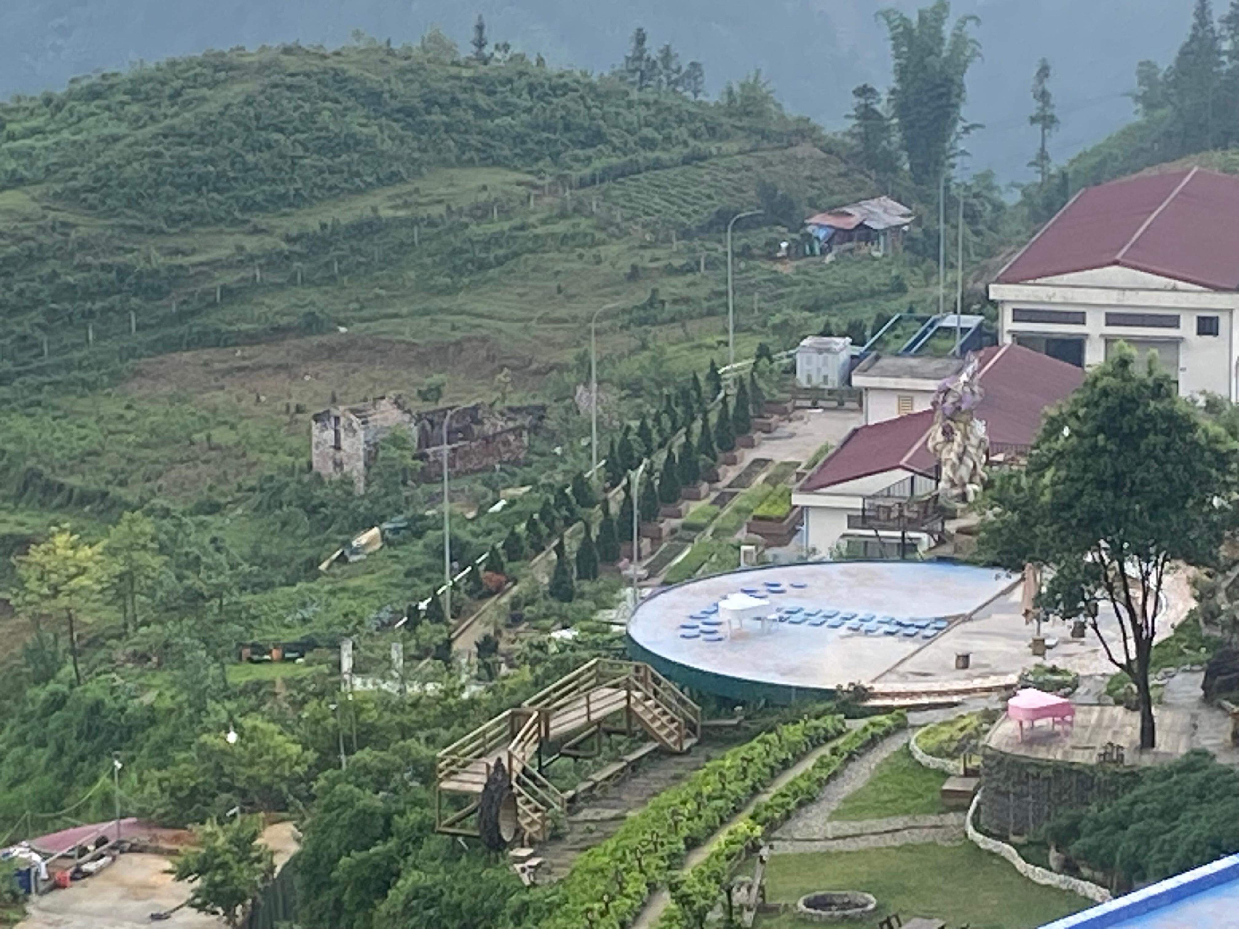 View from balcony 