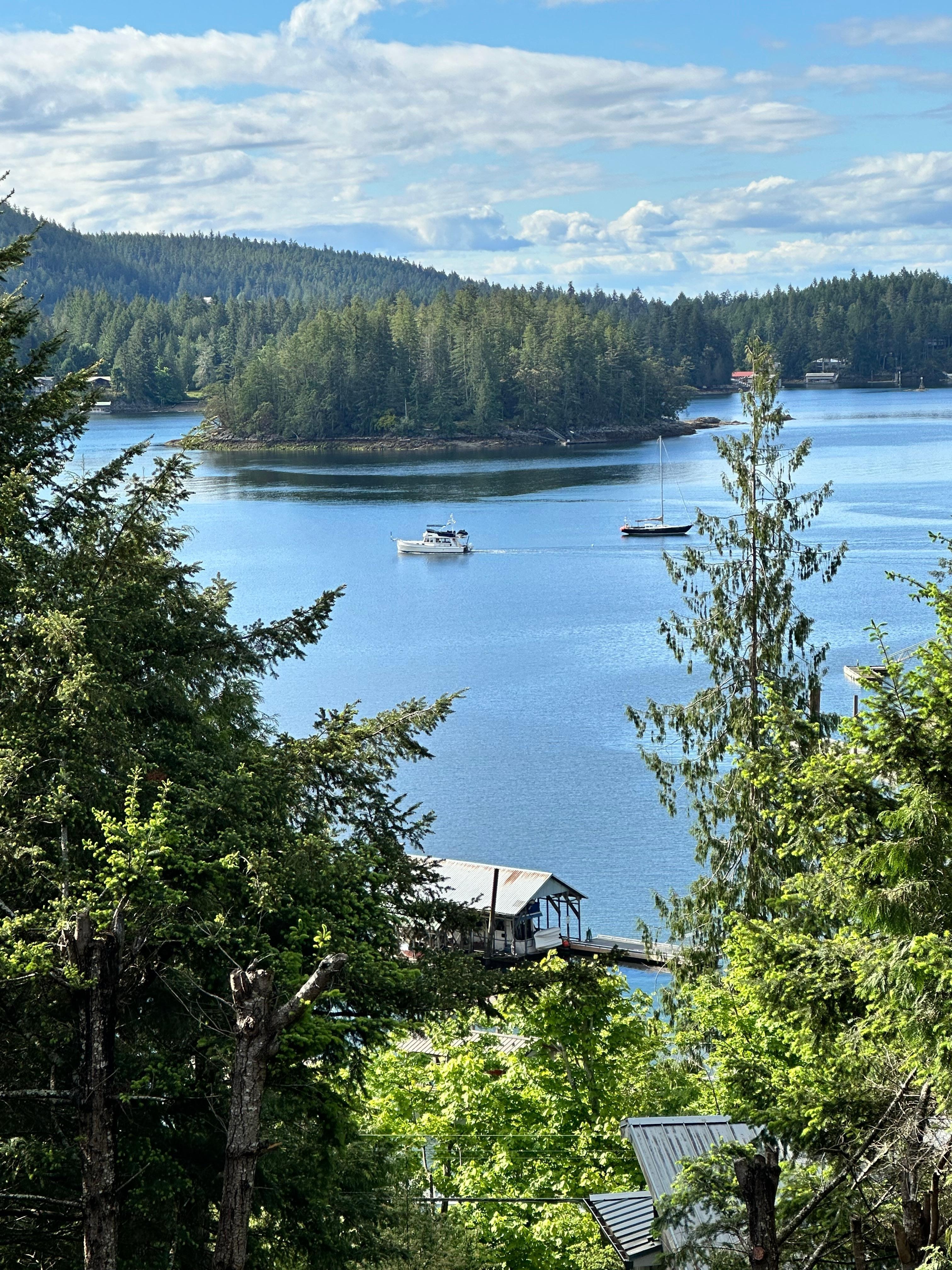 View from the deck
