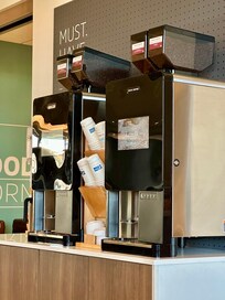 New coffee station