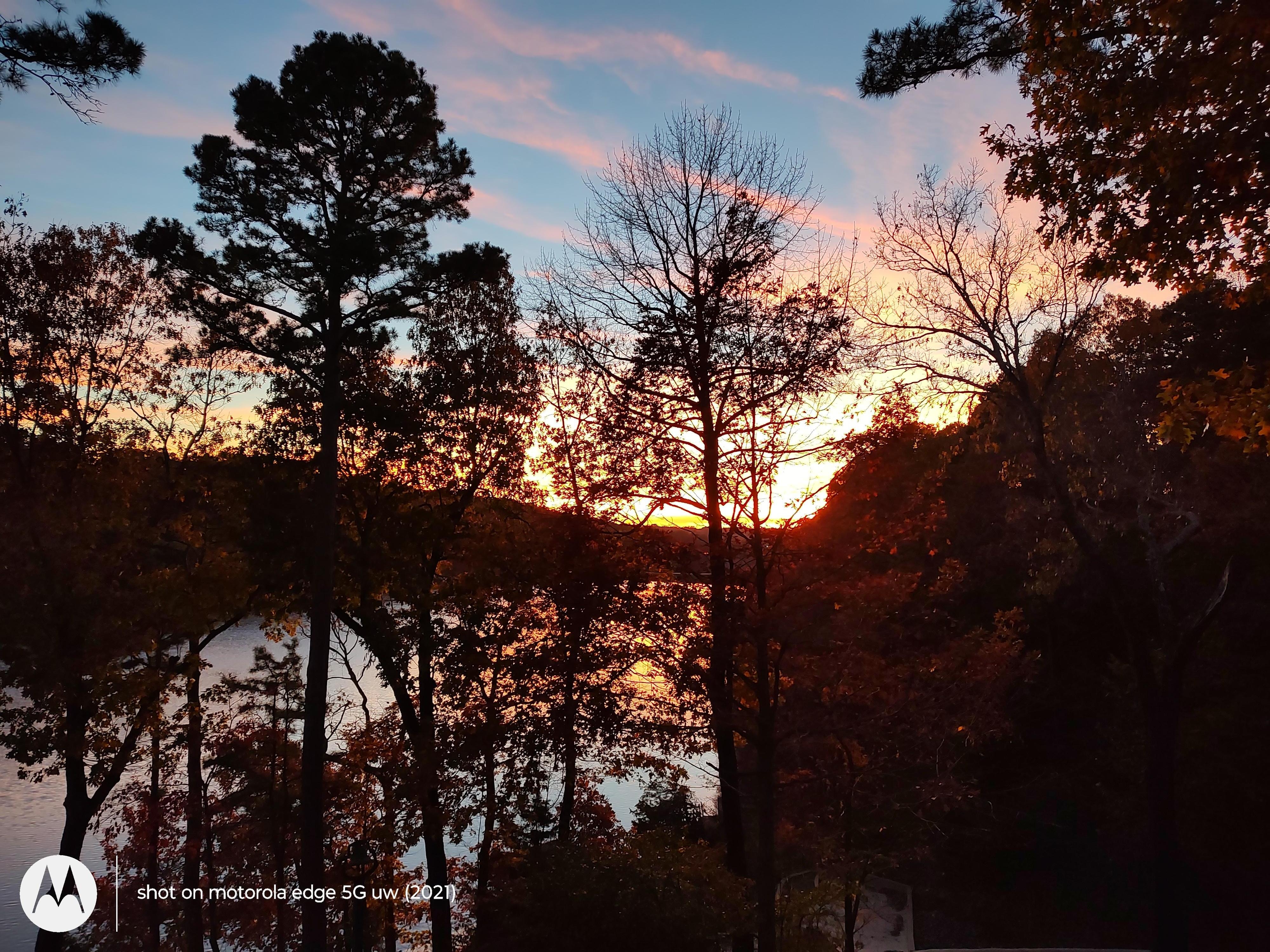 Sunset at "The Pines"