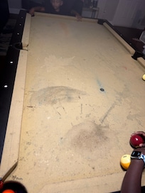 Pool table nasty af