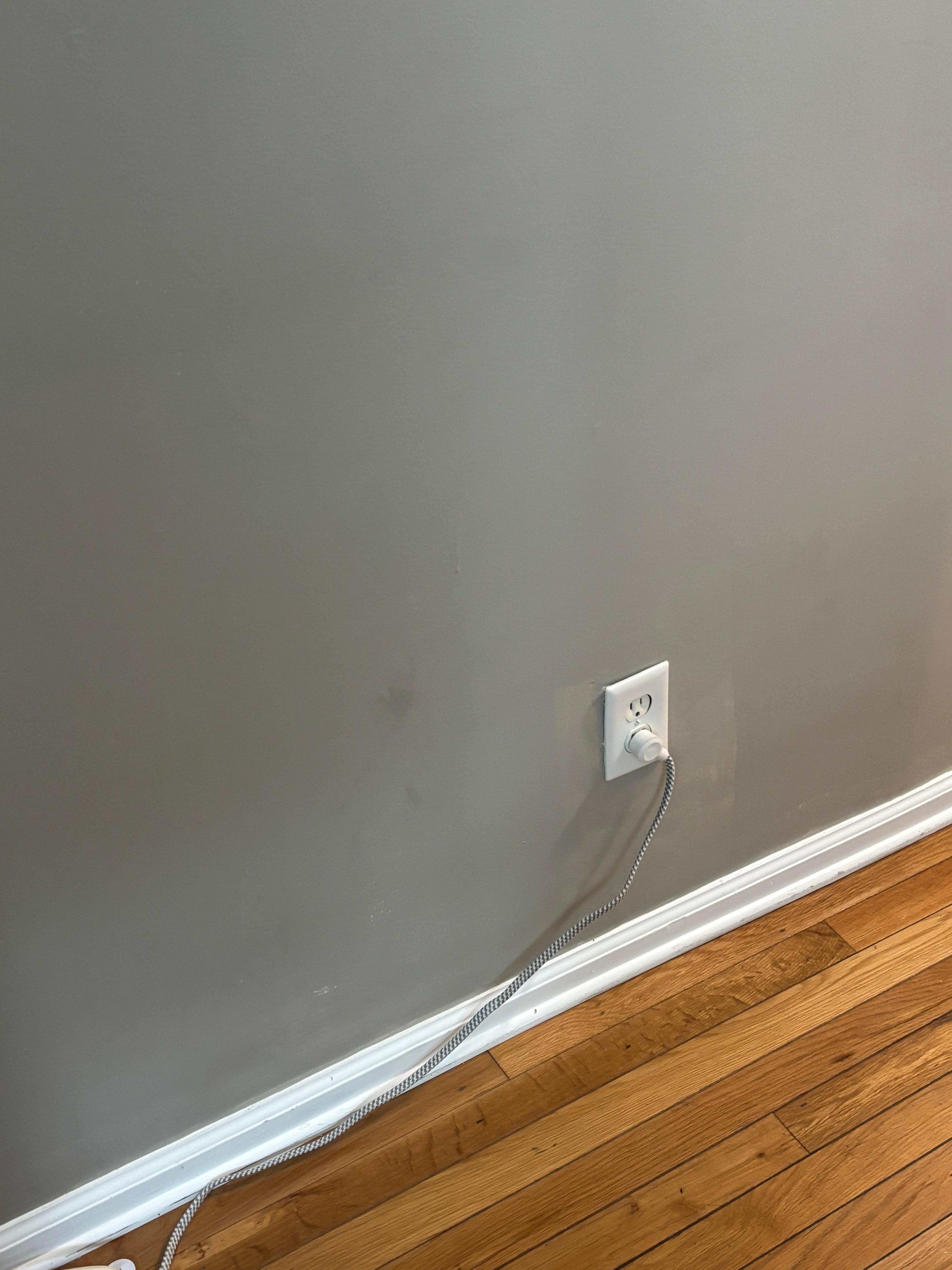 Wall needs new paint