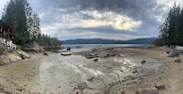 From just below resort looking out