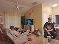 Spacious and comfortable for all in our party and visiting.