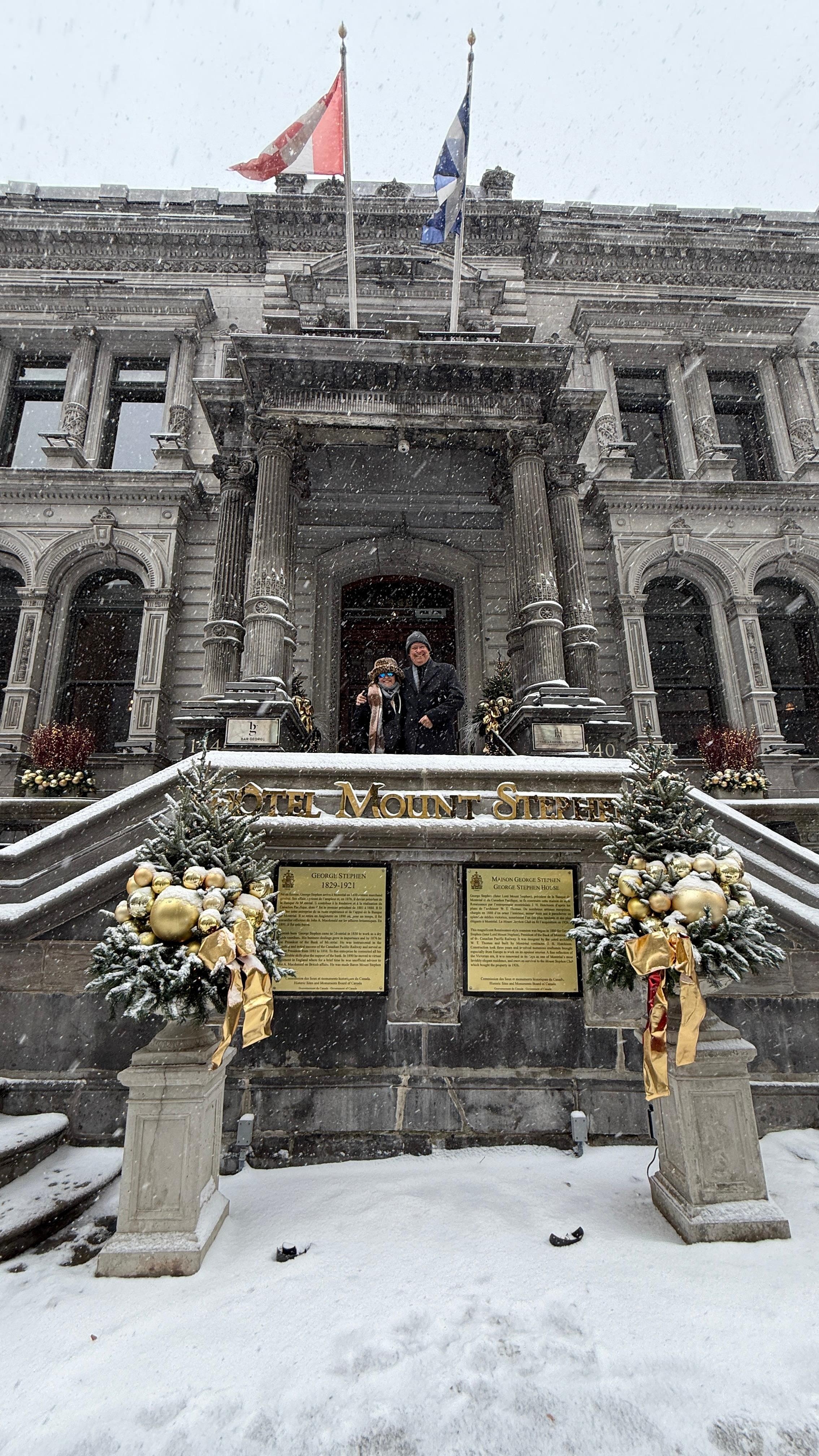 Entrance to the hotel