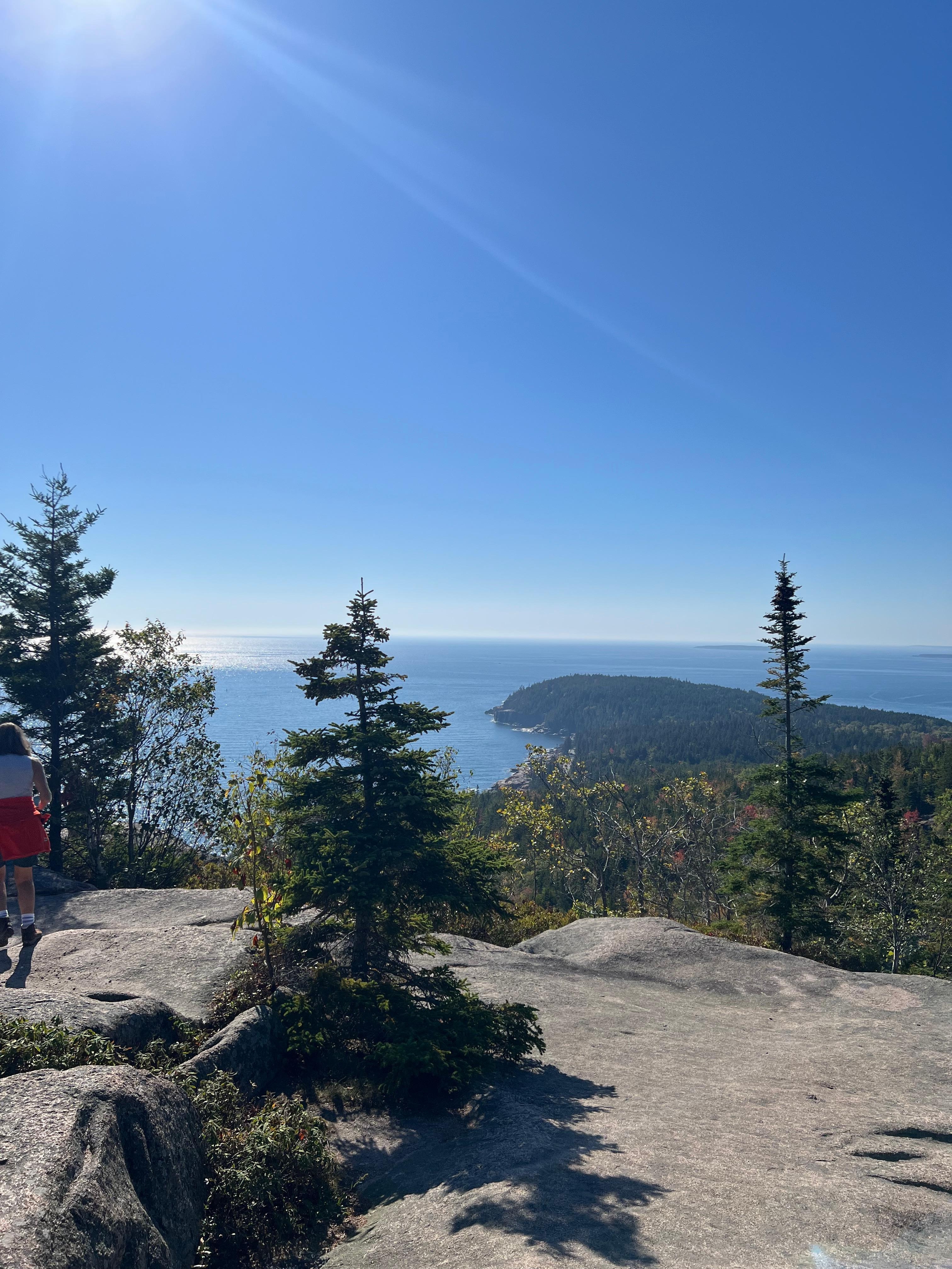 Amazing hiking and gorgeous views in Acadia Park. 