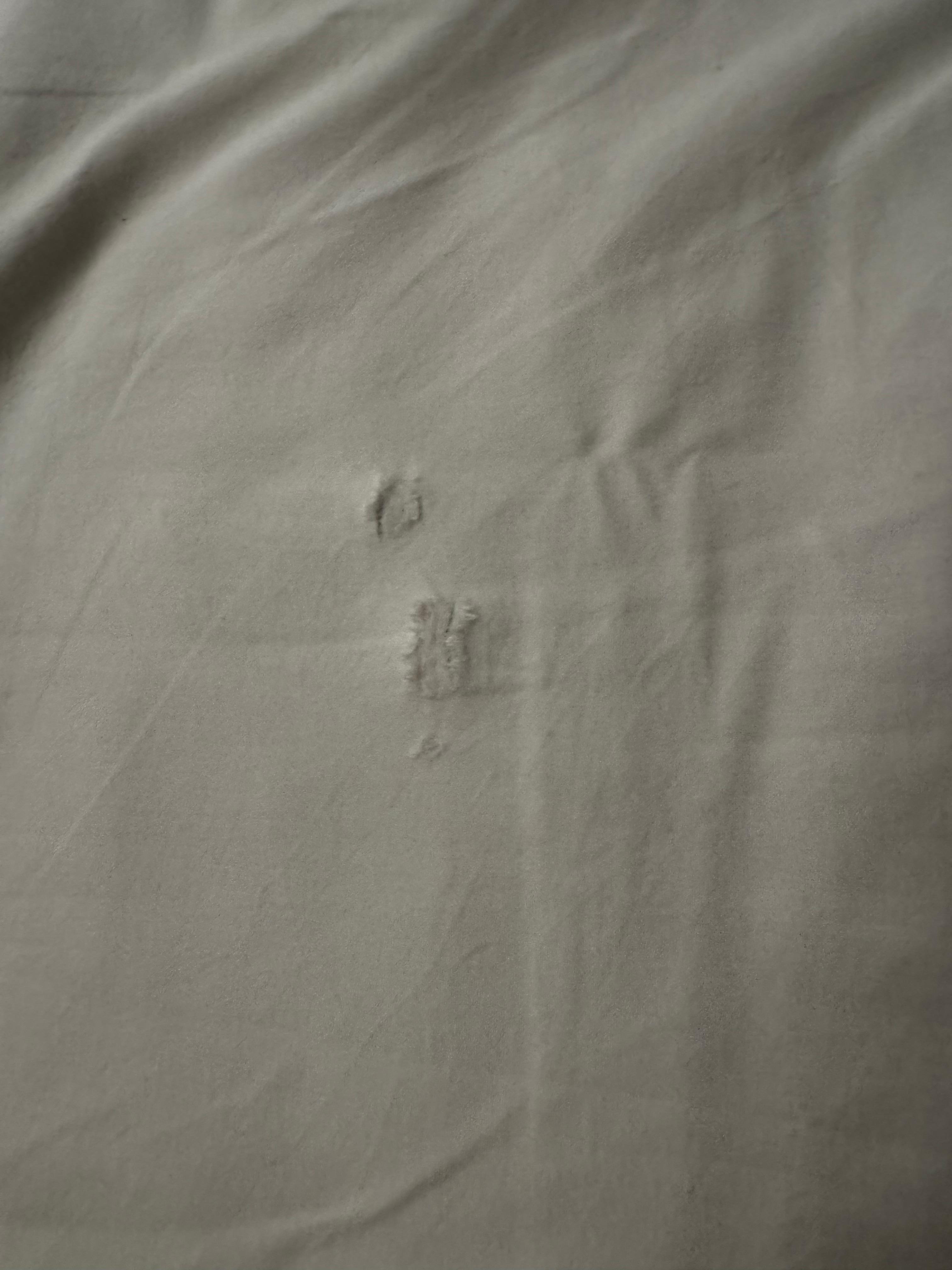 Torn ripped sheet 