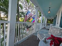 Enjoying the morning breeze. Definately a great place to enjoy a Bourbon, glass of wine and a cigar.