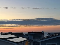 Sun set on a beautiful day đ also great star gazing