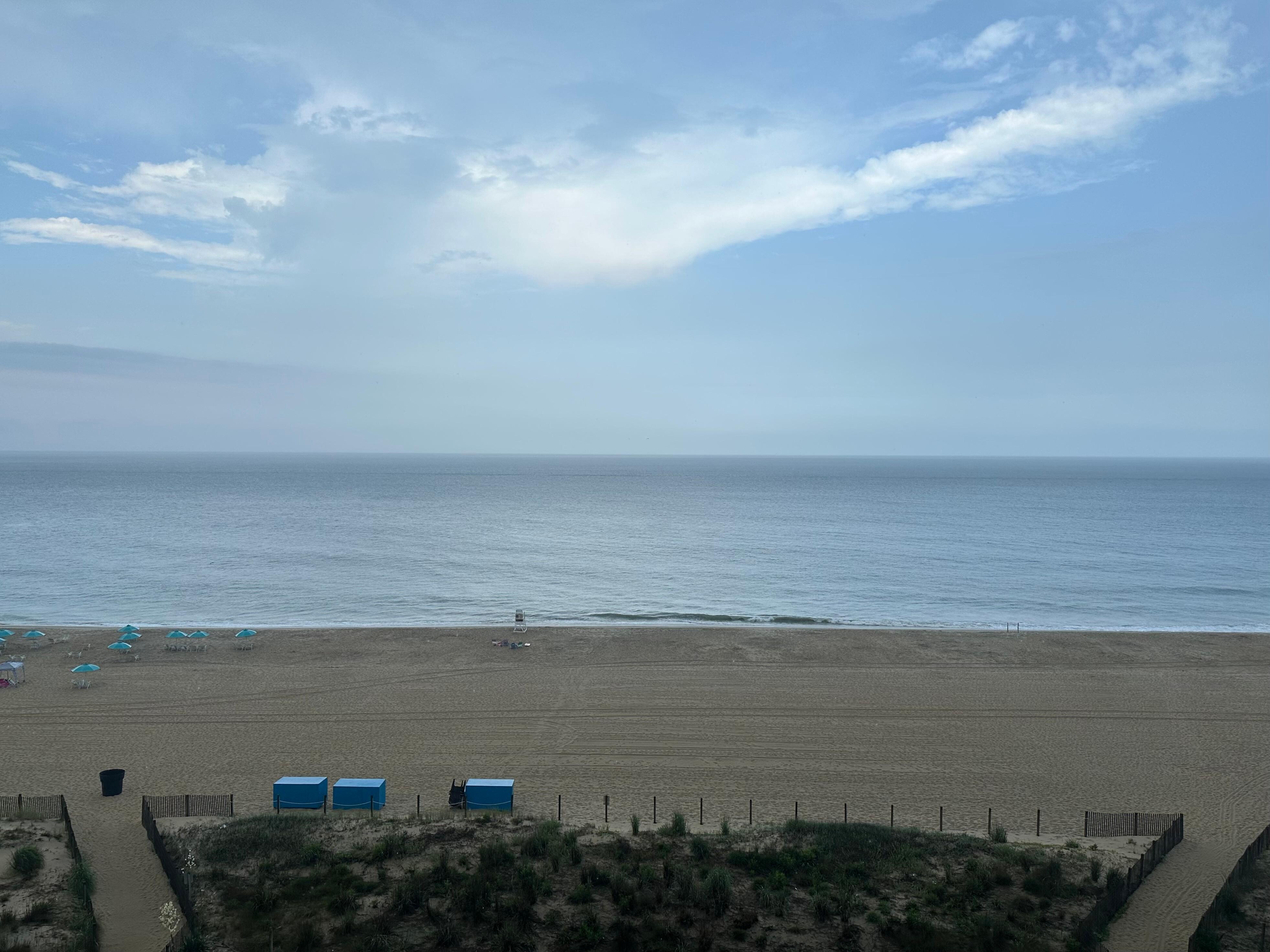 View from the balcony. 