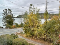 View from upstairs bedroom