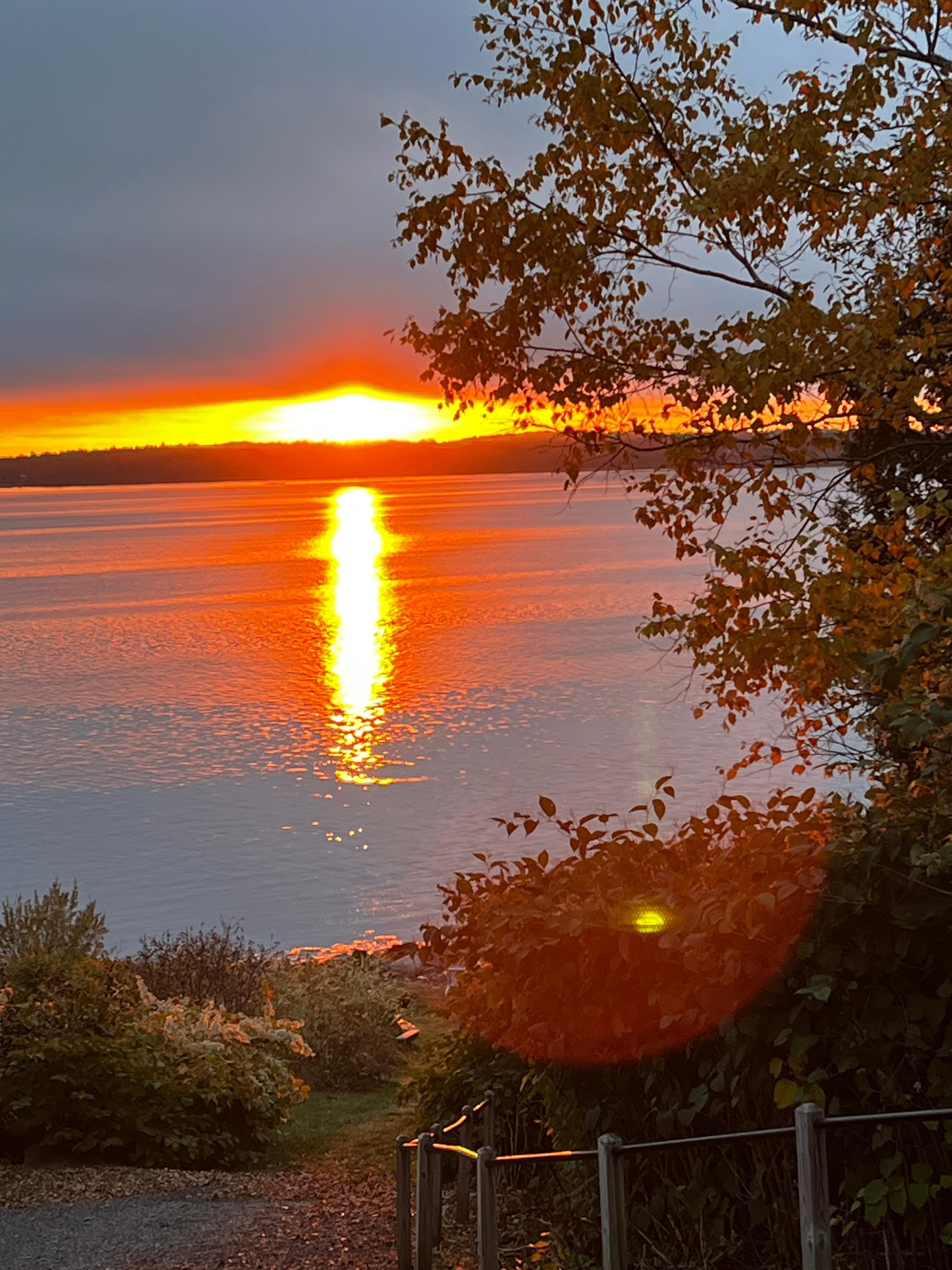 Sunrise on the beach ! 