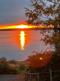 Sunrise on the beach !