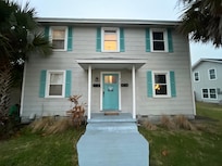 Welcoming front entrance