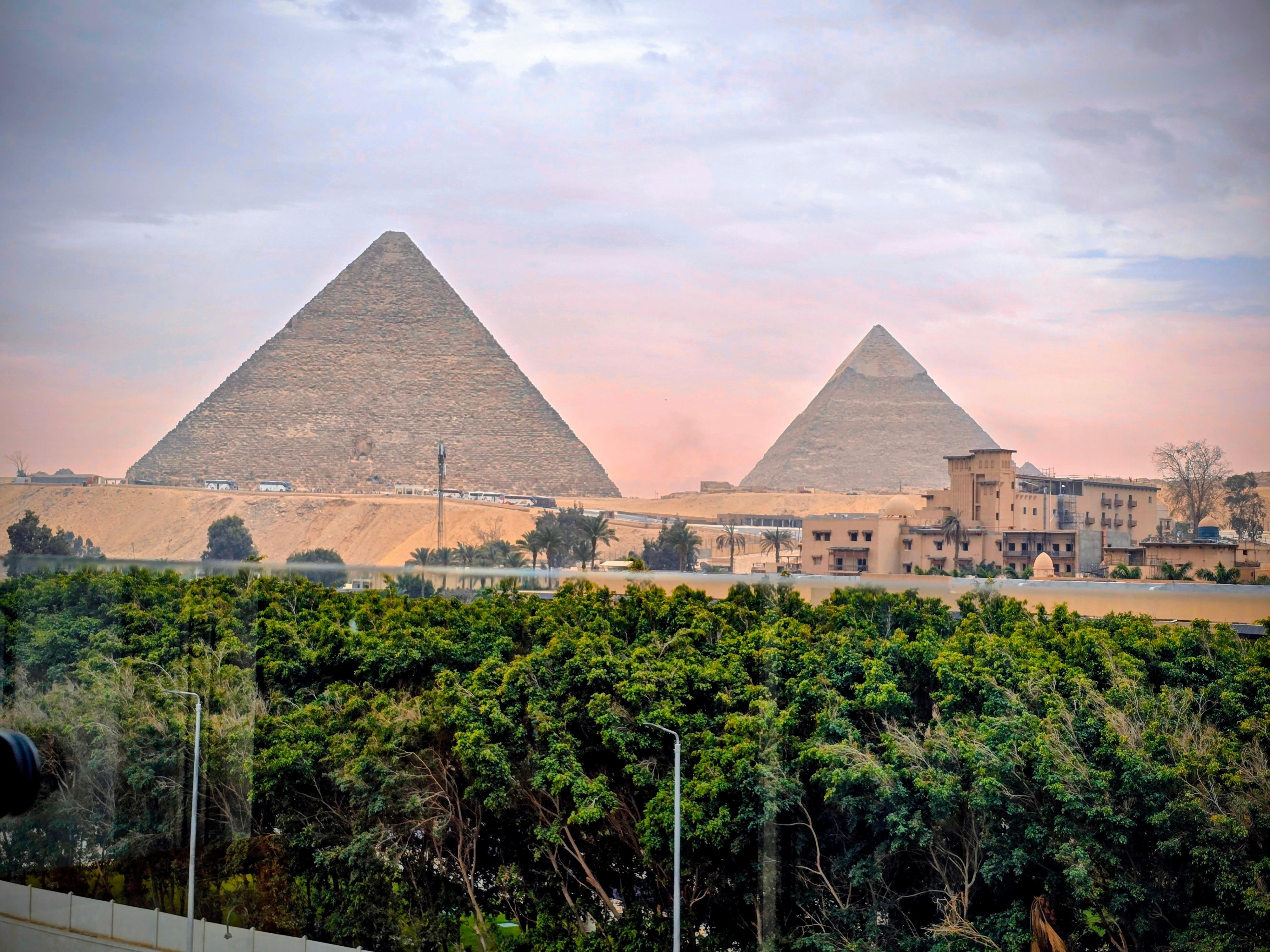 View from our balcony 