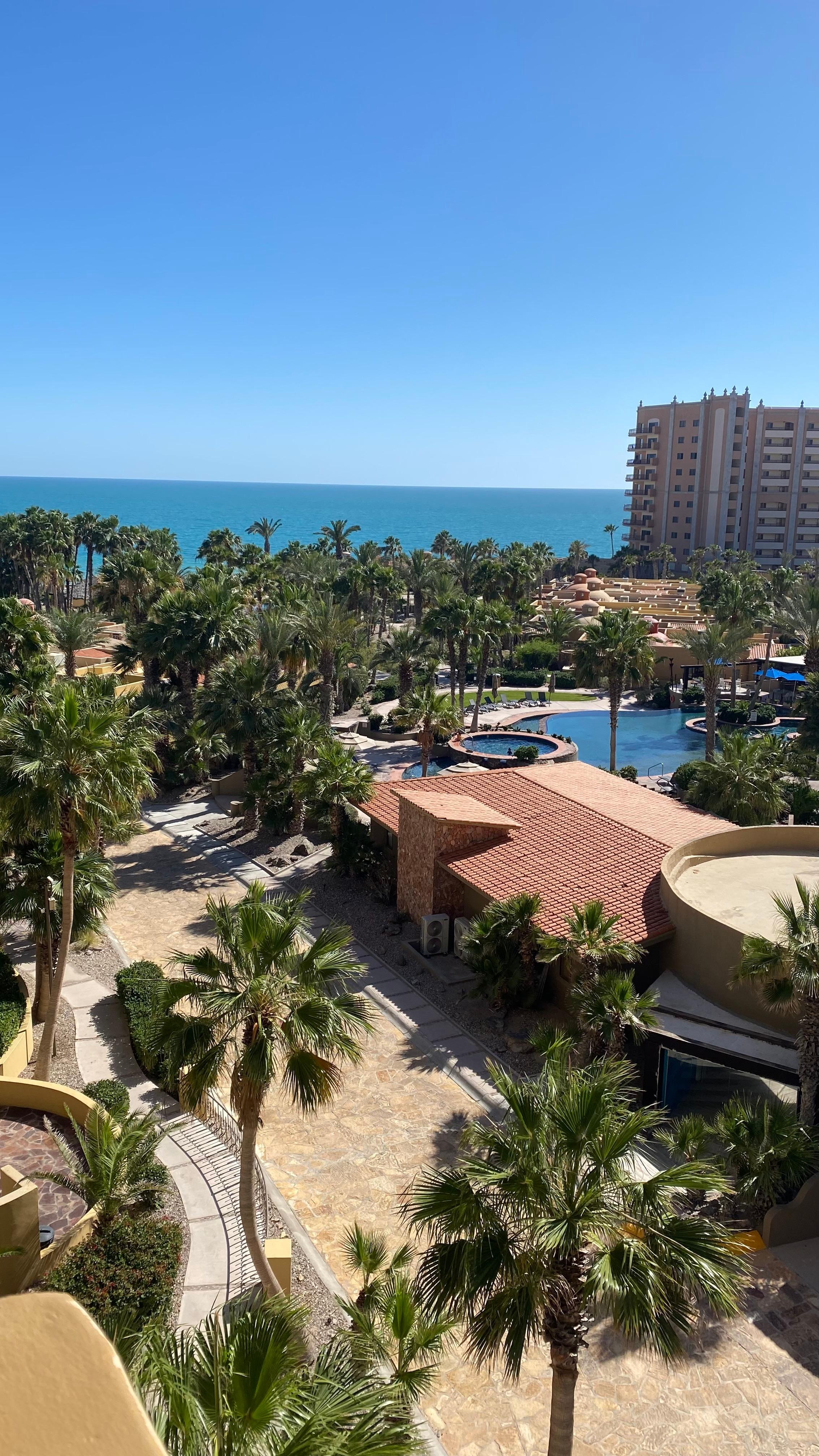 View from the balcony 