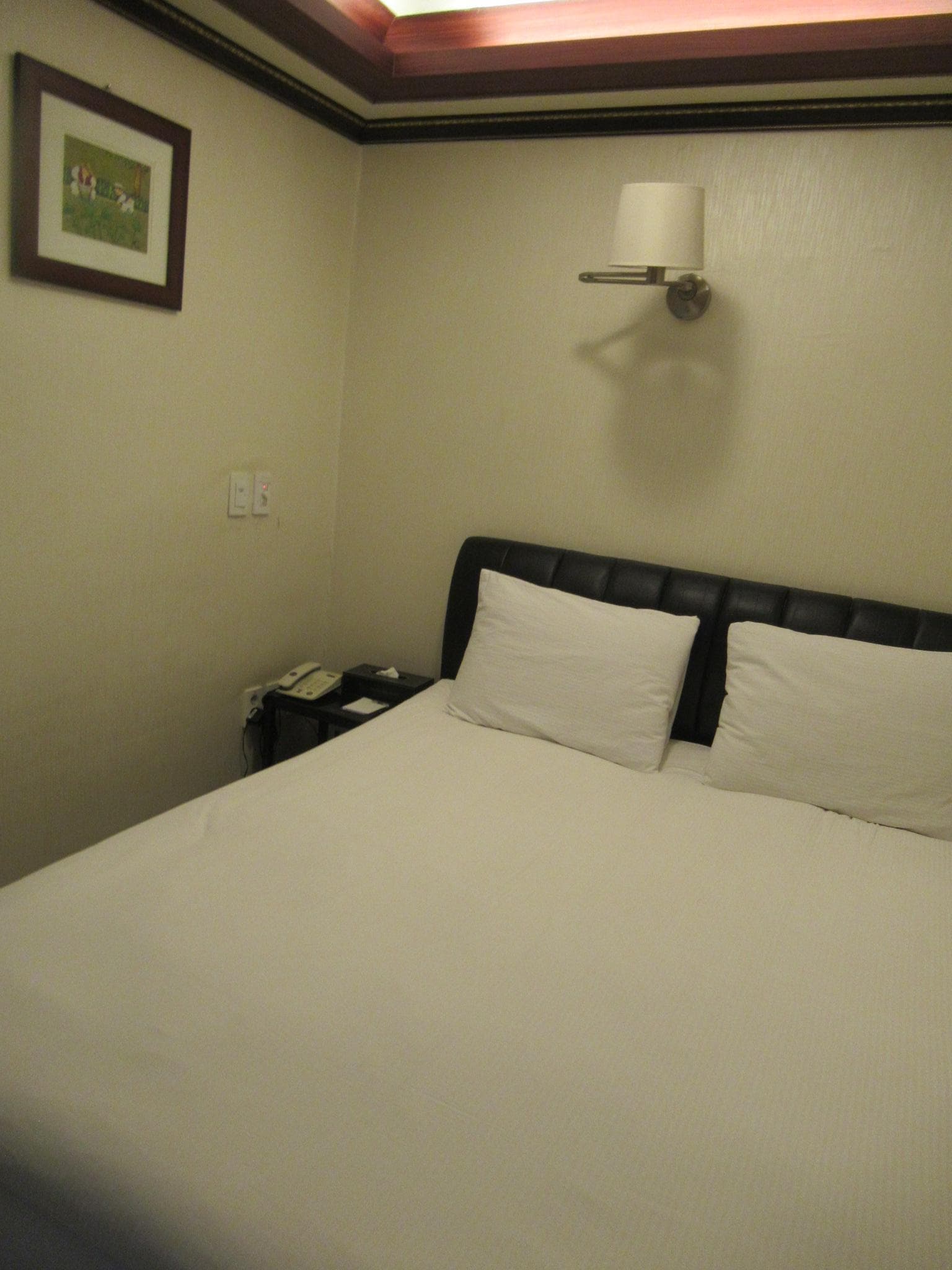 一人で寝るには十分すぎる広さ