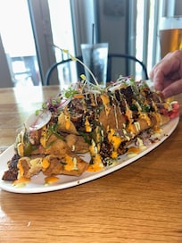 Tuna nacho at Angler’s restaurant