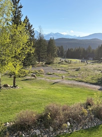 View from balcony.