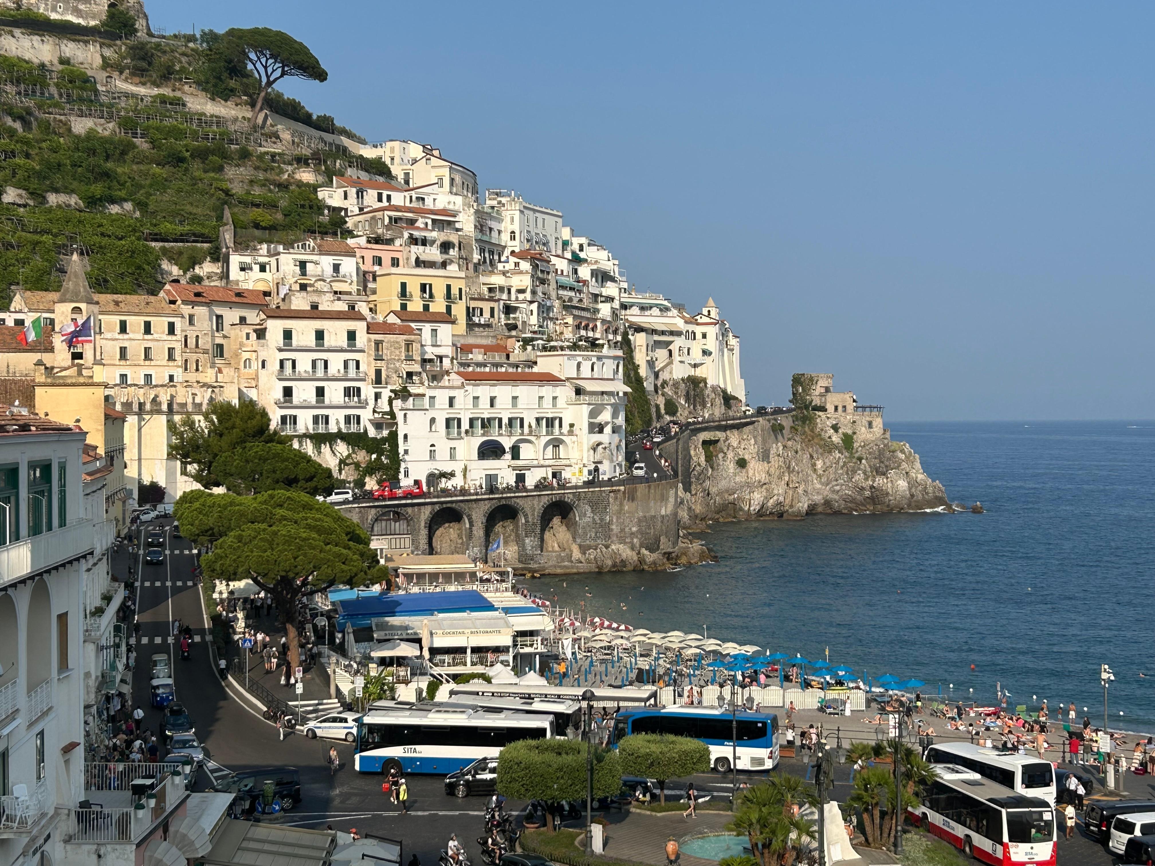 Amalfi from Palazzo Vitagliano