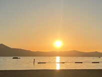 Sunset over the Lake