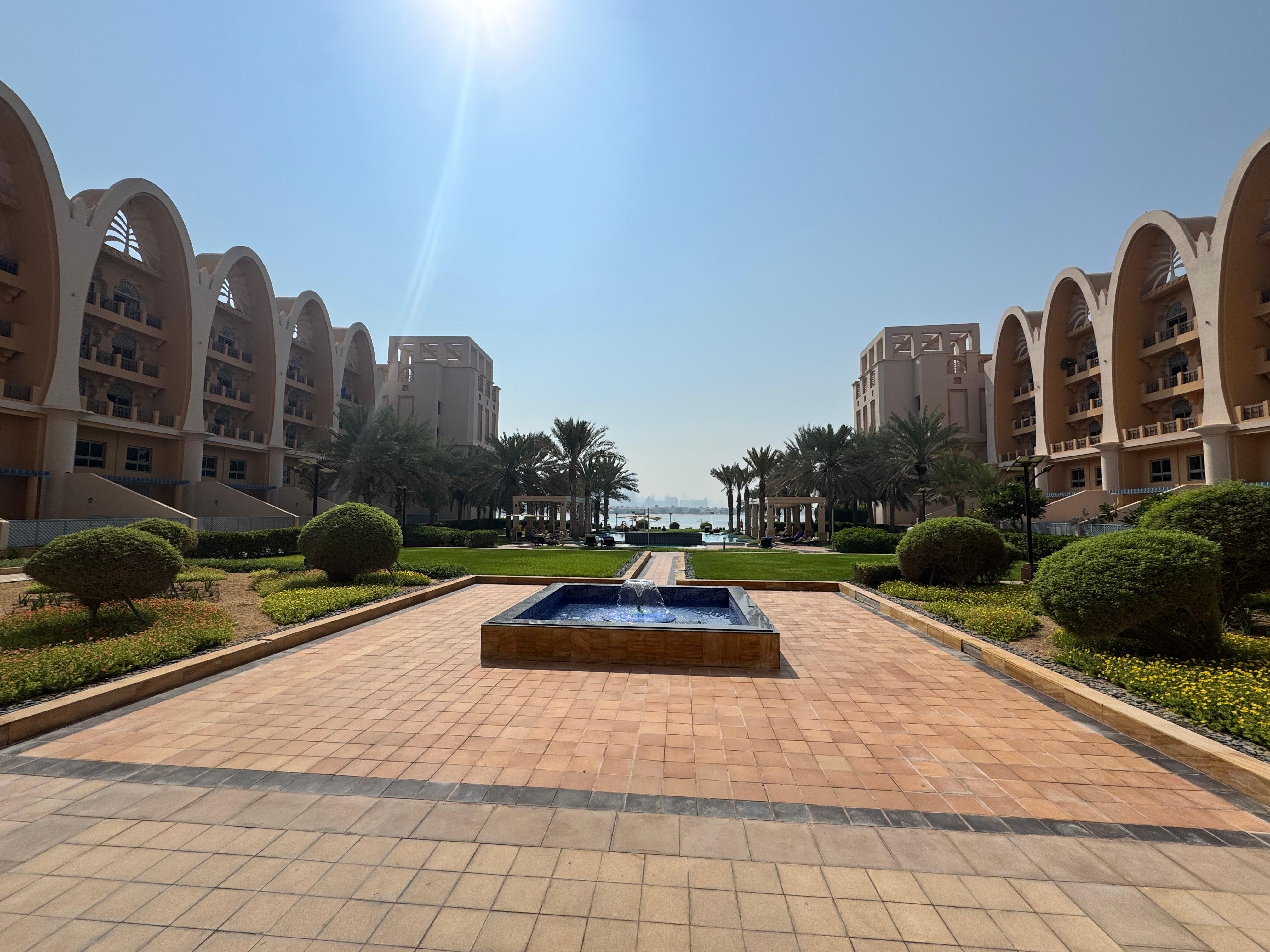 Nice beach and pool area