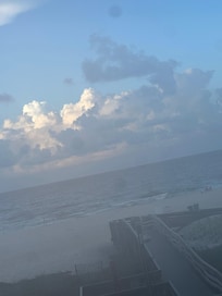 The day we left from our room
The clouds were beautiful