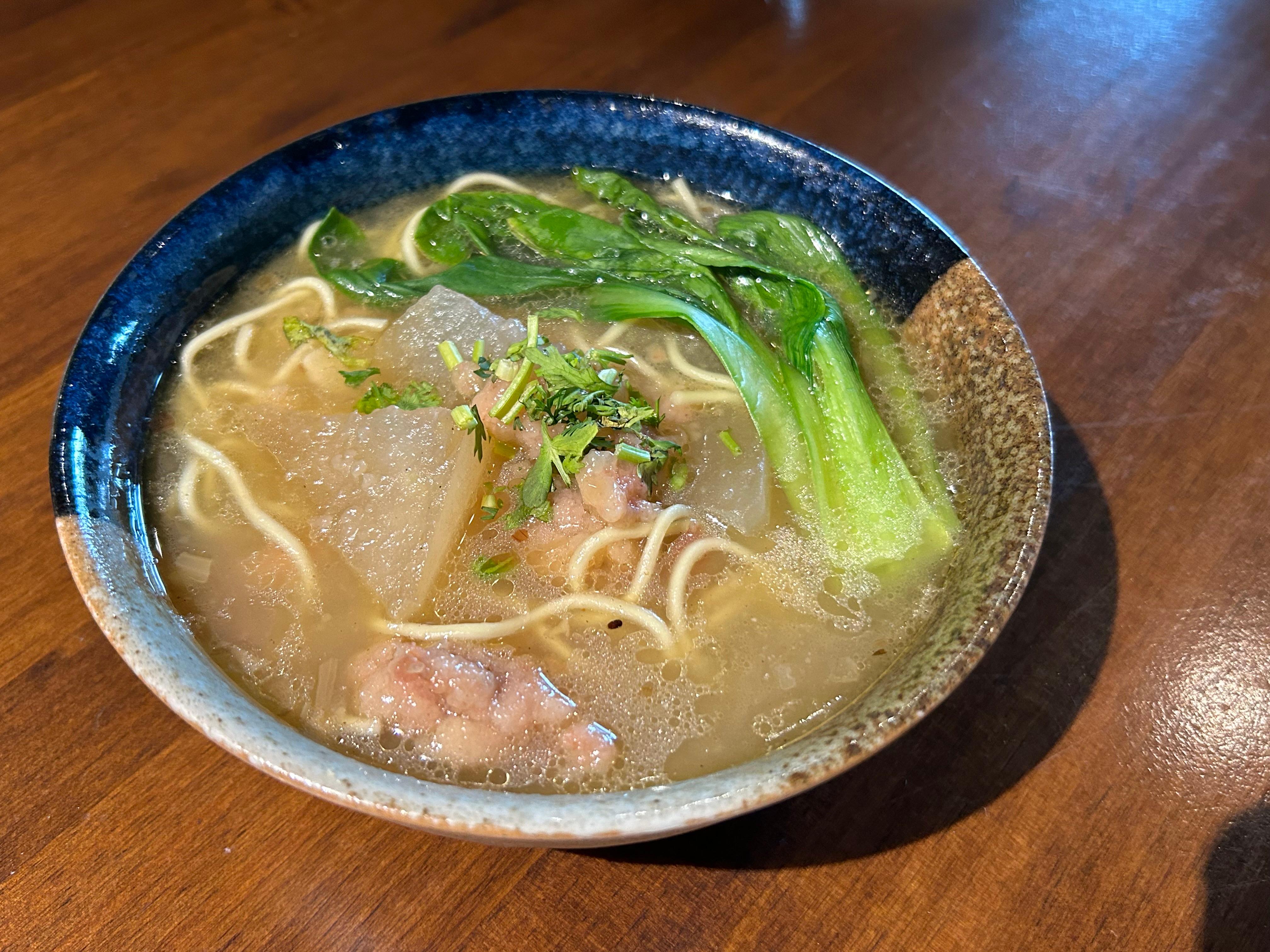 早餐排骨酥麵