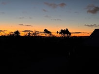 Sunrise from the bedroom window