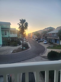 From our deck looking toward water