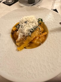 Ravioli mit Ricotta und Kürbis