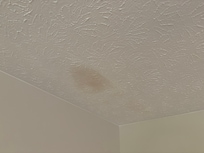 Stain on ceiling