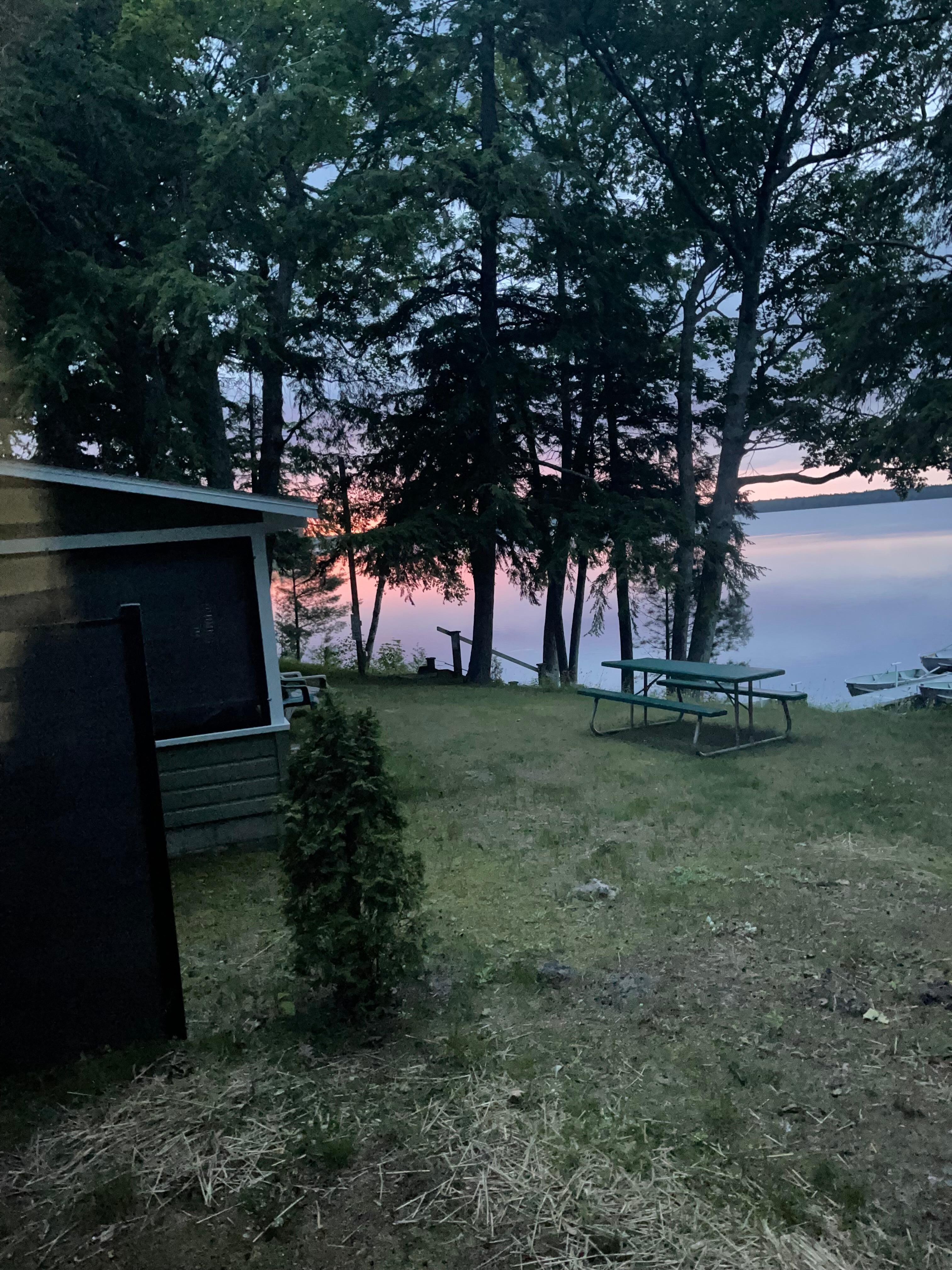 Nice sunset.