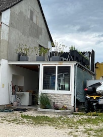 Terrasse hat kein Geländer