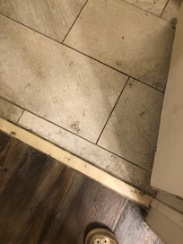Floor is dirty