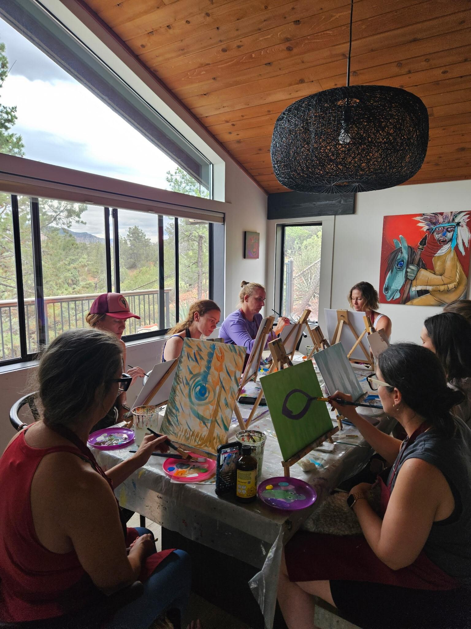Look up Paint n’ Play if you’re looking for a fun activity! 