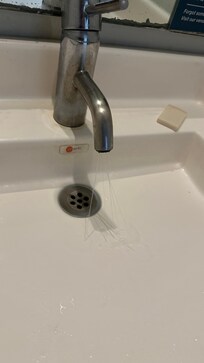 Lavabo tapado