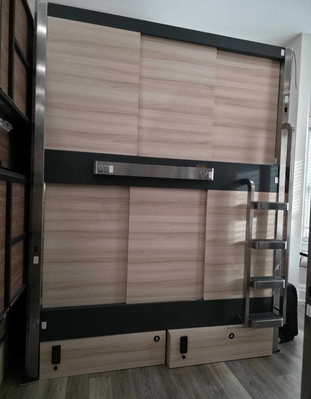 Bunk bed with next level  privacy!