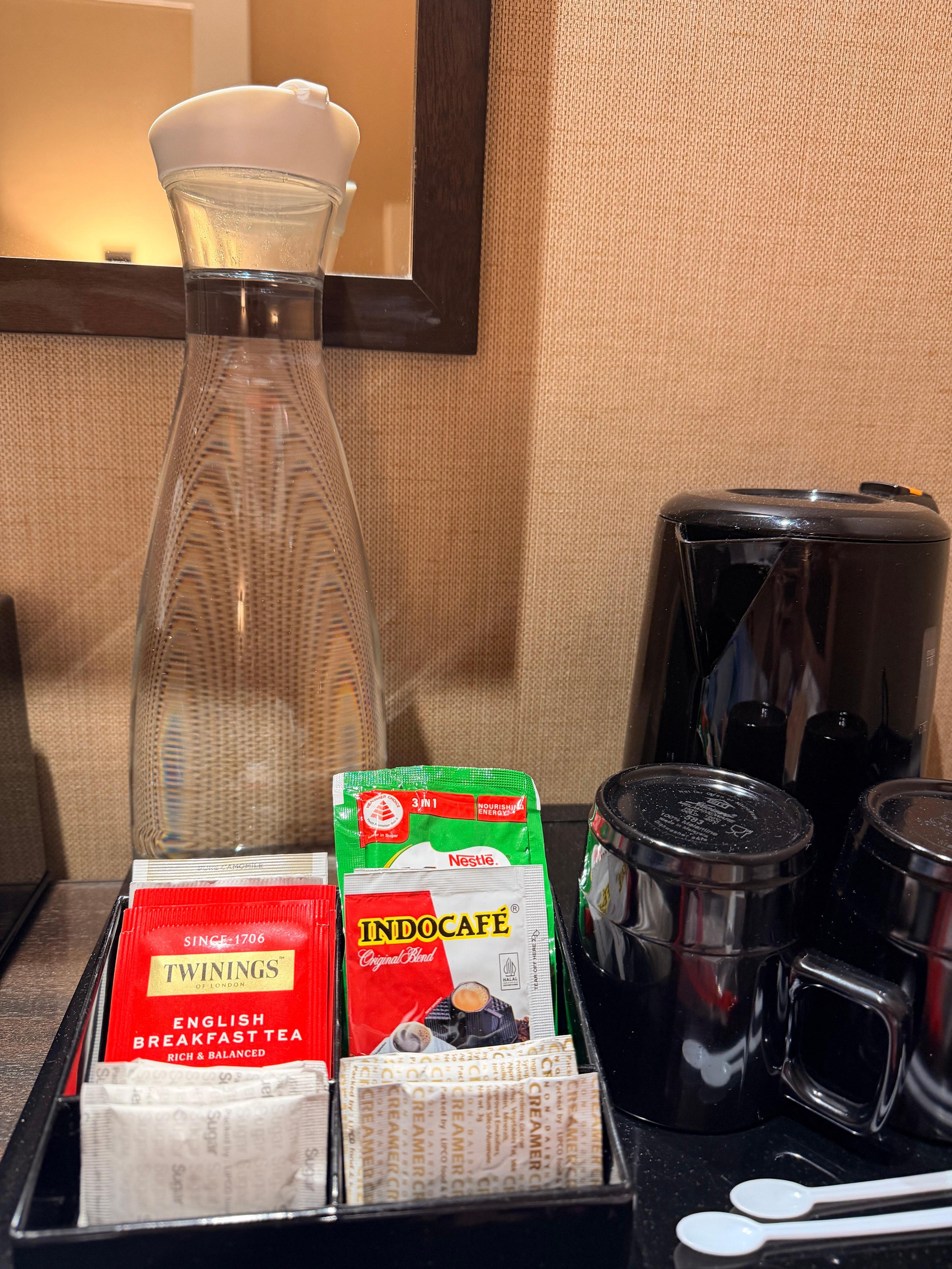 Decent tea selection 