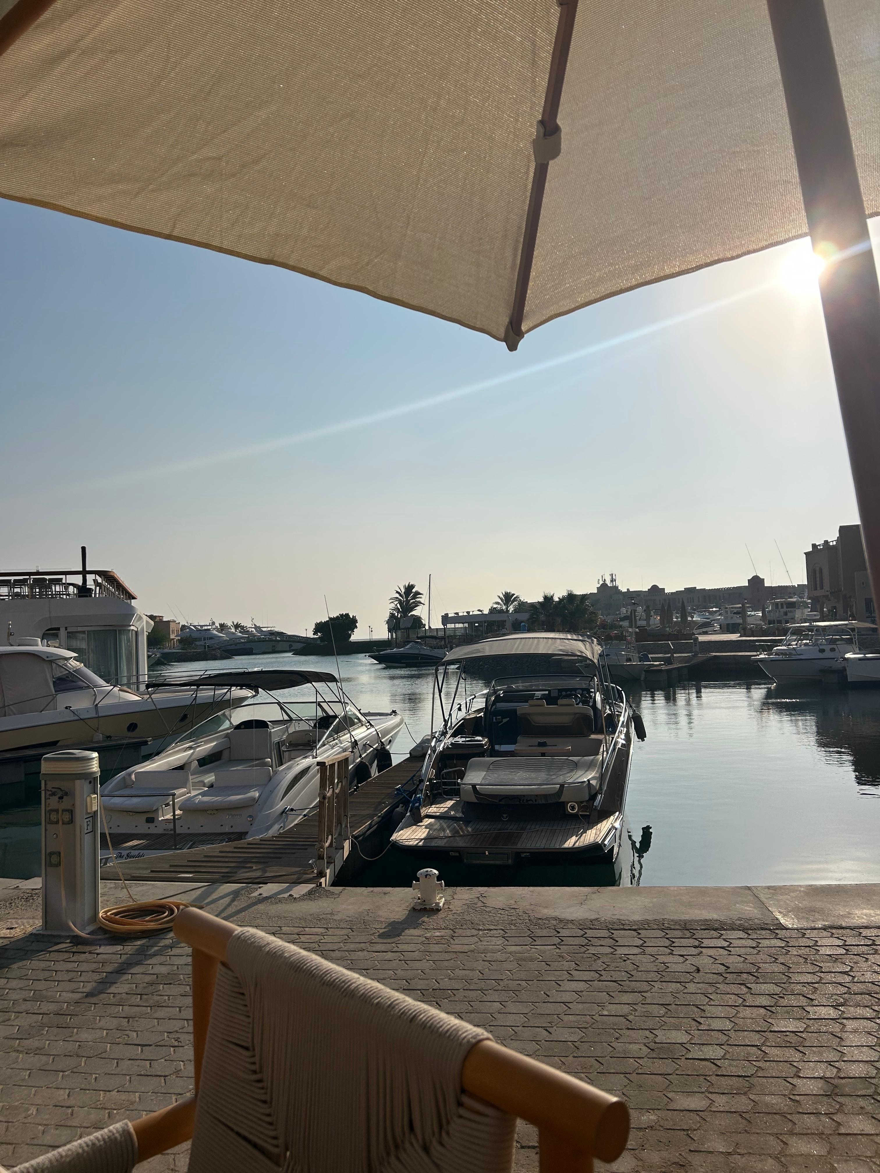 Eating breakfast (included) at the Camino Restaurant