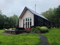 Outside view (on an overcast day)