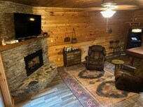 Basement from steps view