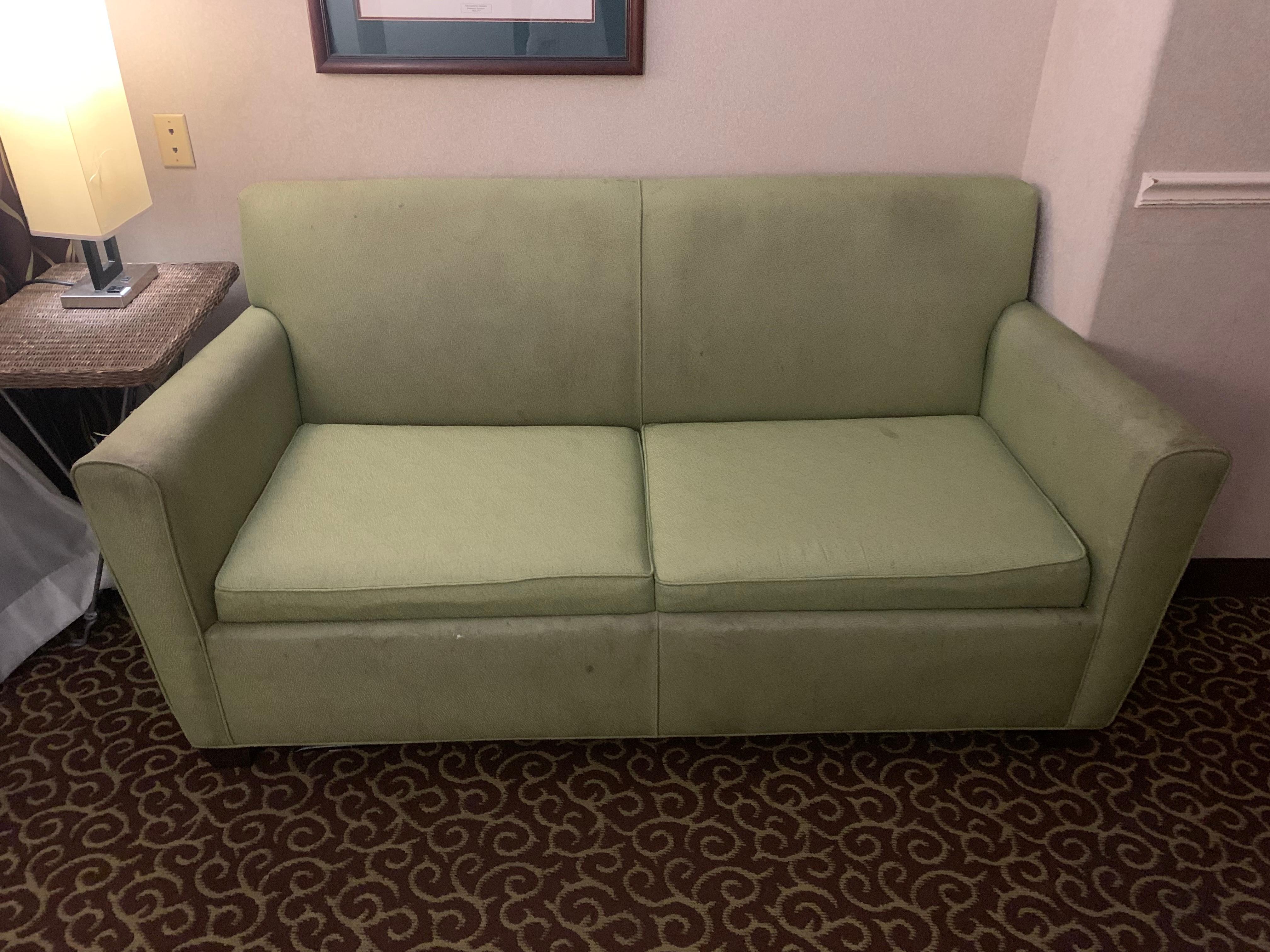 Dirty couch