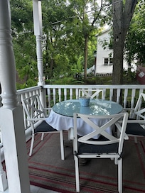 Porch dining