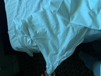 Sheets not ironed very stiff.