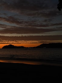 Sunset at playa Buena