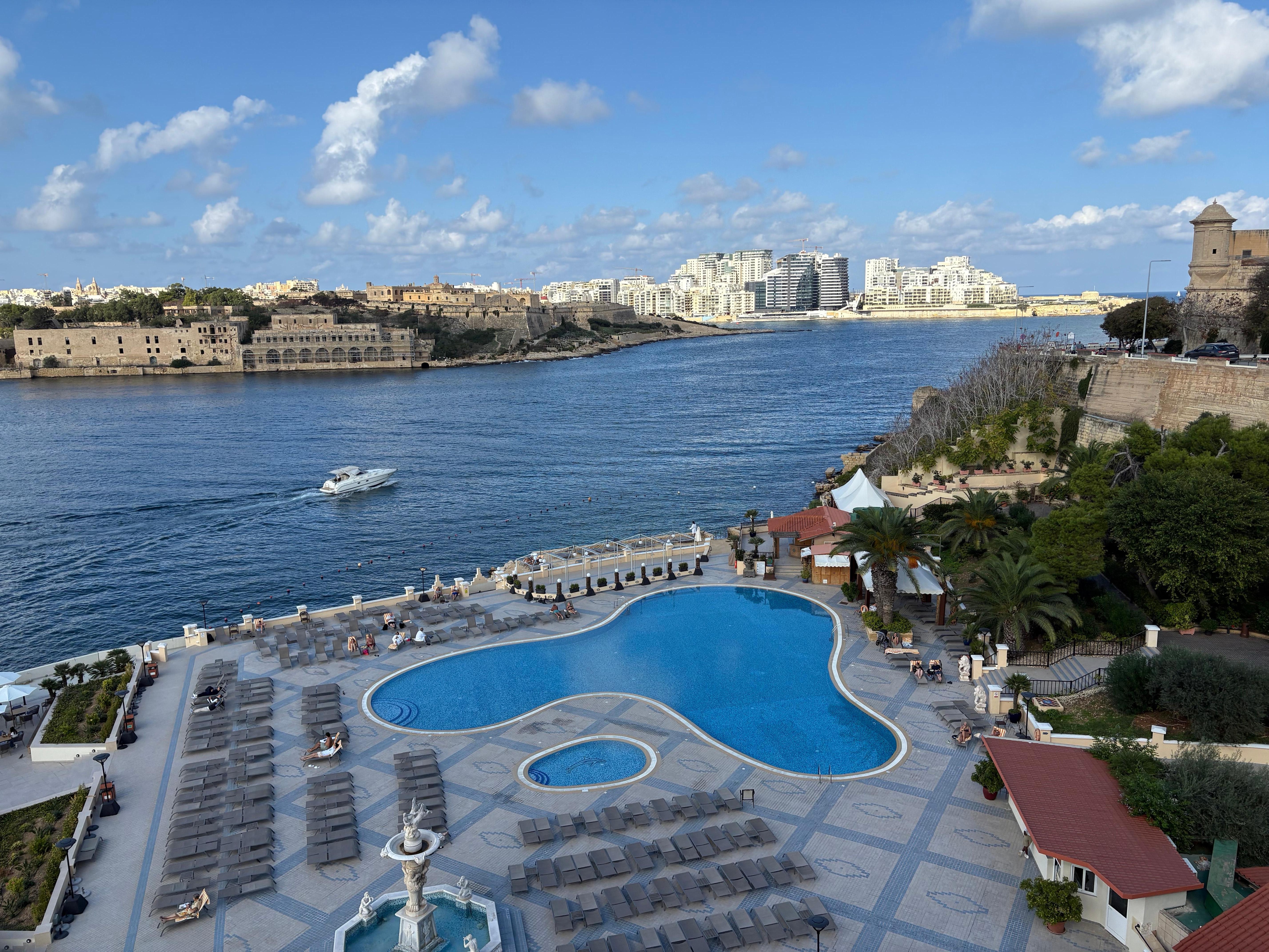 Pool from room terrace
