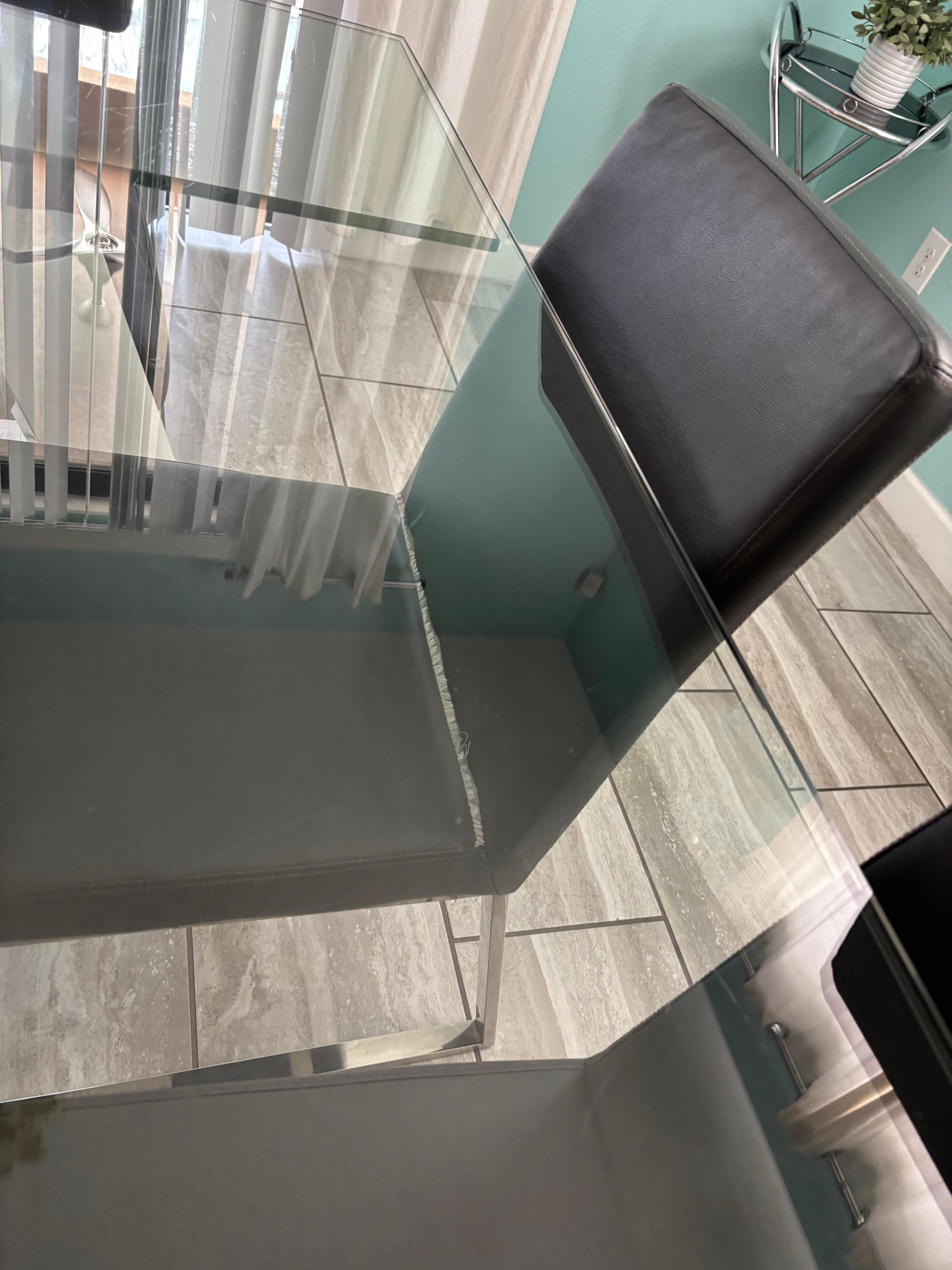 Dining room chairs torn