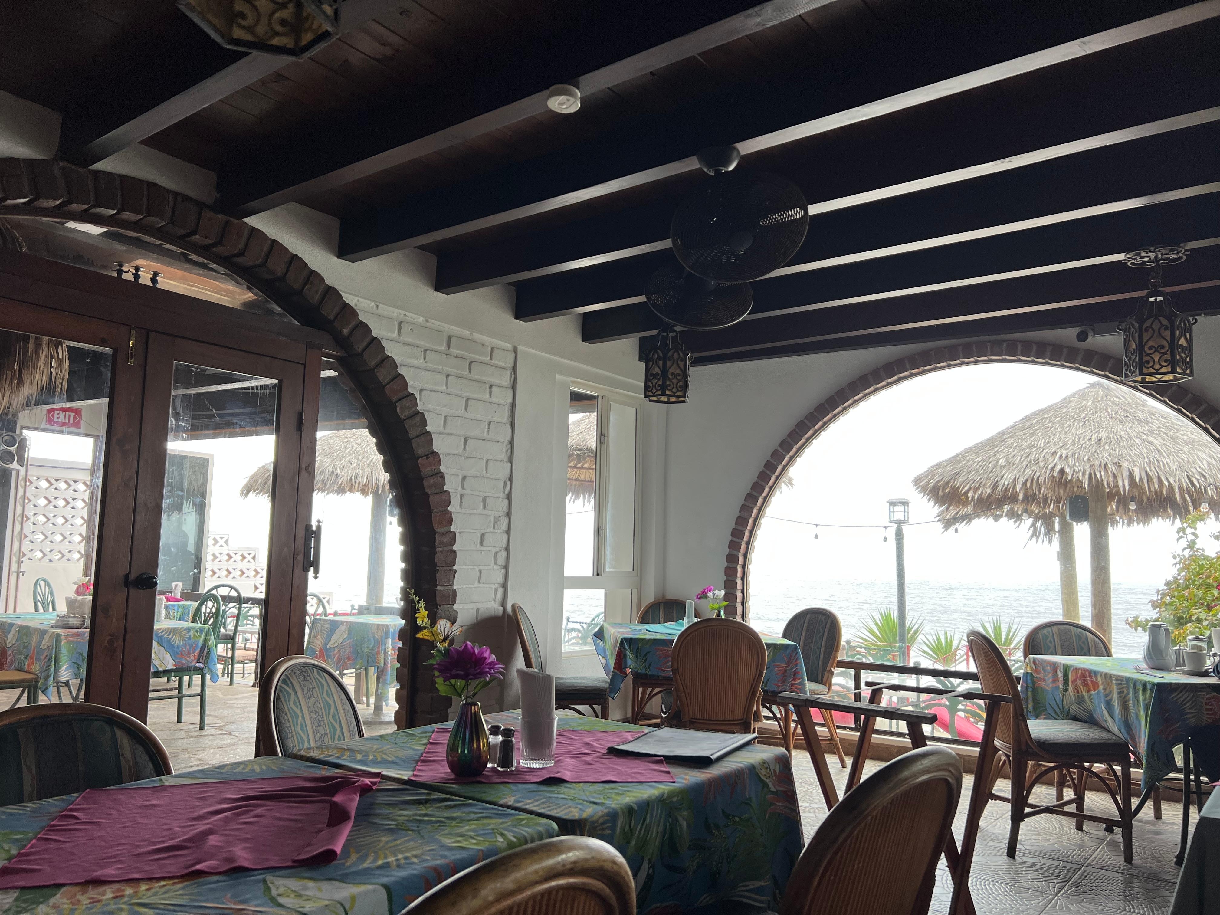 Dining inside also outside dining available 