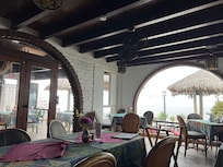 Dining inside also outside dining available